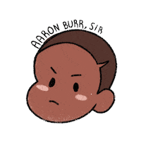Alexander Hamilton Sticker