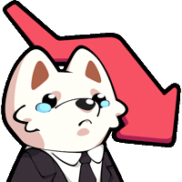 Losing Stock Market Sticker