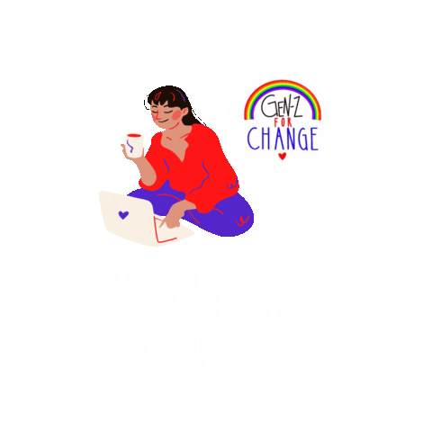 genzforchange world activism genz genzforchange Sticker