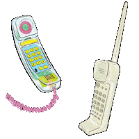 Phone Chat Sticker by HULU