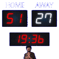 27 Away Sticker