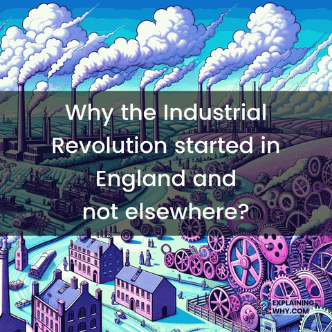 Industrial Revolution England GIF by ExplainingWhy.com