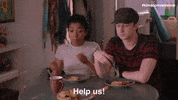 Help Us Chelsea GIF by Kim's Convenience