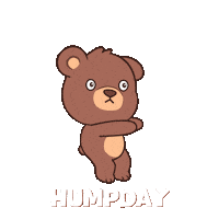 Teddy Bear Smile Sticker by BEARISH