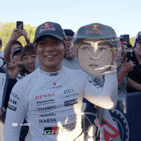 Mirror Image Laughing GIF by FIA World Rally Championship