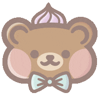 Brown Bear Sticker by Politopia Ilustraciones