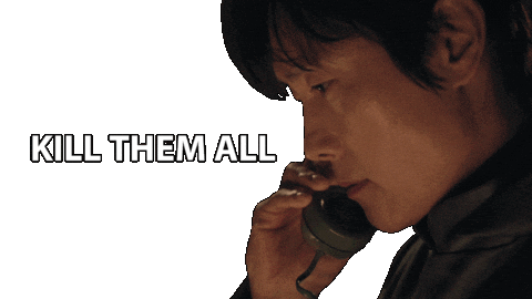 Kill Them All Front Man Sticker by NETFLIX