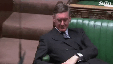 news giphydvr bored lazy brexit GIF
