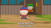 leaving stan marsh GIF by South Park 