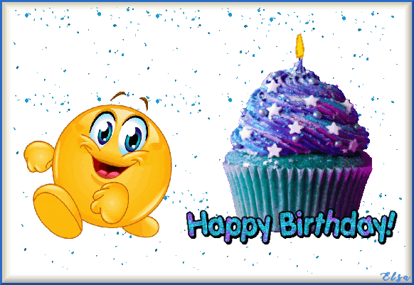 Happy Birthday Animated Card GIF