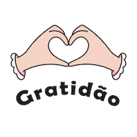 Gratidao Sticker by Estúdio Amei