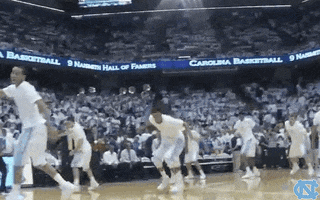 North Carolina Basketball GIF by UNC Tar Heels