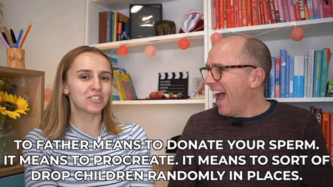 Father Parenting GIF by HannahWitton
