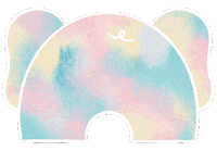 Booty Pastel Sticker by Aerglo