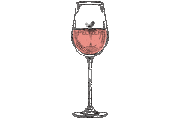 Drink Up Happy Hour Sticker by Peltzer Farm and Winery