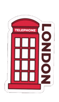 London Sticker by Juwel-lettering