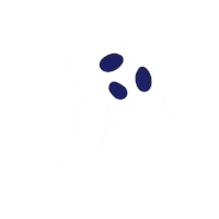 solhirs spooky boo sh hirs Sticker