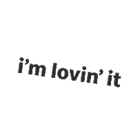 Im Lovin It Sticker by McDonalds
