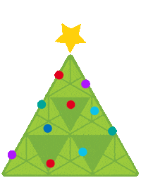 Christmas Happystar Sticker by Dyninno