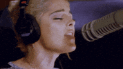 bebe rexha singing GIF by A Christmas Story Live