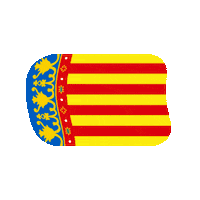 tehsuperwaywebs valencia fallas falles senyera Sticker