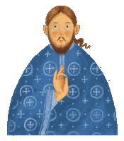 Eastern Orthodox Christian Sticker by Ancient Faith Kids