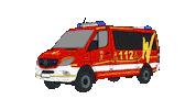 Blaulicht Sticker by Feuerwehr Werneck