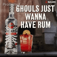 Halloween Rum GIF by Bacardi