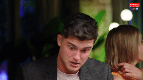 Reality Wow GIF by Married At First Sight