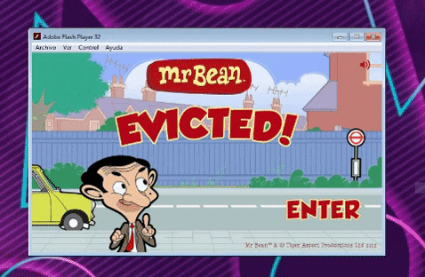 downloadhoy giphygifmaker descargar juego mr bean evicted GIF