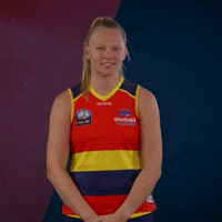 Crowsaflw Shrug GIF by Adelaide Crows