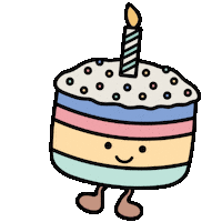 Happy Birthday Dancing Sticker by Jellycat