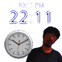 10Pm Sticker