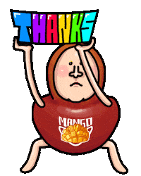 Dance Thank You Sticker by ONIUSA