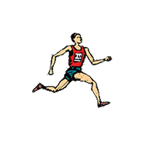 cfjacksonhole running runner endurance fundraiser Sticker