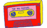 90S Fest Sticker by The 90's Festival