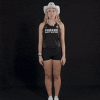 Cross Country Cowgirl GIF by Purdue Fort Wayne Athletics