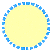 Happy Modern Art Sticker by CBeebies HQ