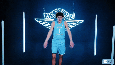 Lets Go Basketball GIF by UNC Tar Heels
