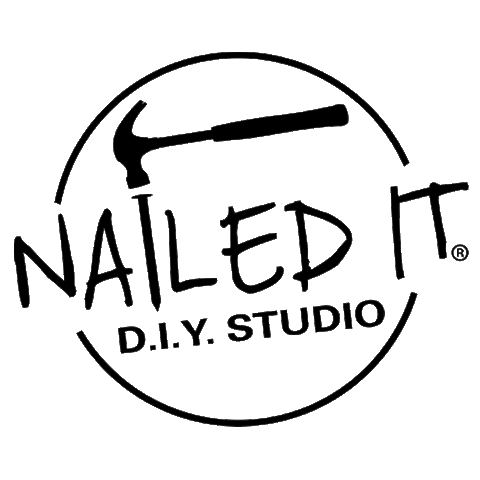 NailedItDIYStudio giphyupload painting hammer empowering Sticker