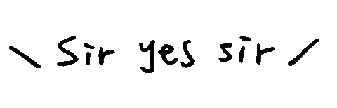 Yr 手寫字 Sticker