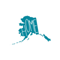 Home Juneau Sticker by University of Alaska Southeast