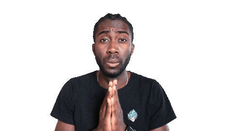 Praying Hands Reaction Sticker by EMarketing