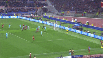 champions league goal GIF by AS Roma