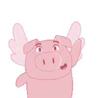 See Ya Hello Sticker by PositivelyPigasus