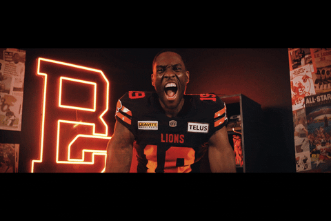 British Columbia Football GIF by BC Lions
