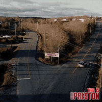 ravenbanner sign drive road trees GIF