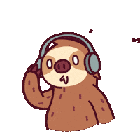 Fun Musica Sticker by Sloooths