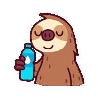 Happy Water Sticker by Sloooths