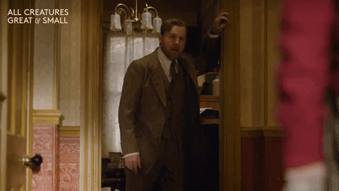 Sigh GIF by All Creatures Great And Small